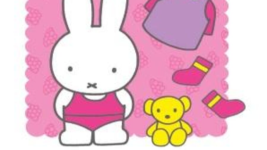 Donzige haartjes met nijntje anti-klitspray