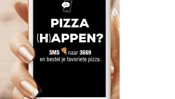 Dominoí¢äåä¢s pizza bestellen nu ní?g sneller en makkelijker via SMS