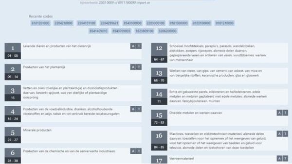 Forse tijdwinst import  en exportbedrijven bij douane