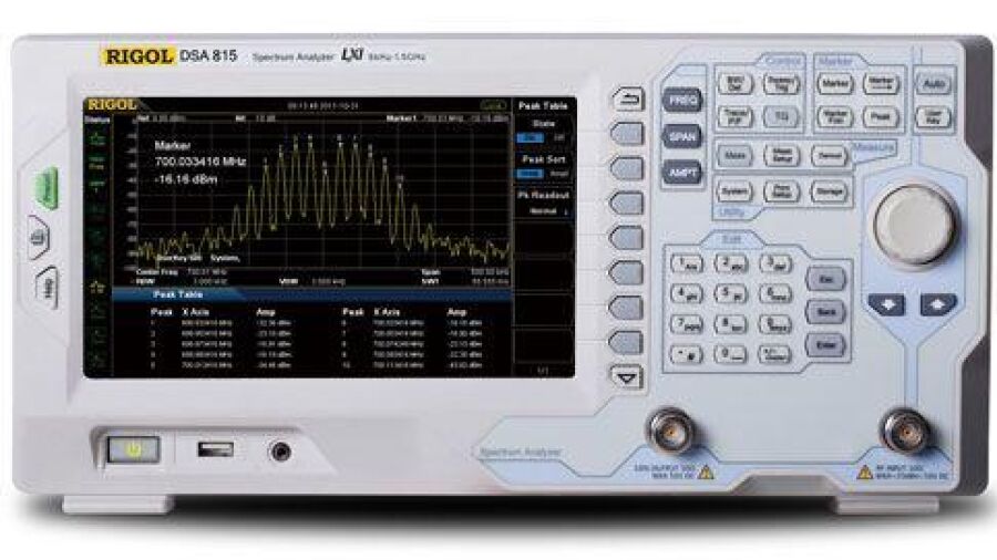 Rigol DSA815 1.5 GHz Spectrum Analyzer