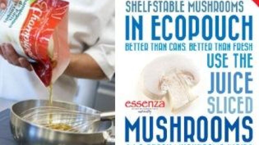 Ongekoeld houdbare champignons