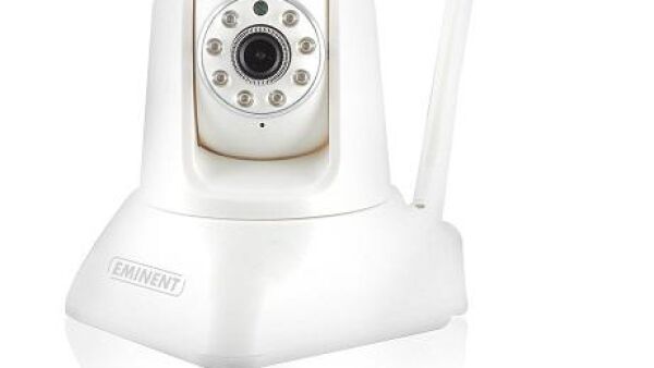 Houd alles in de gaten met de Eminent e-CamView Pan/Tilt IP Camera!
