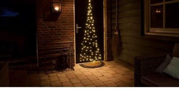 Met de kerstboom in huis vallen