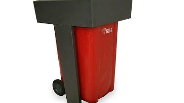 Stijlvol frame werk voor 240 liter containers