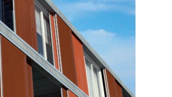 Schuifscherm met glasvezeldoek