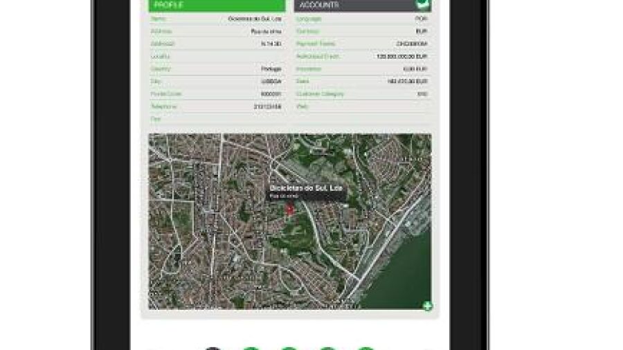 iPad-applicatie speciaal voor verkooppersoneel