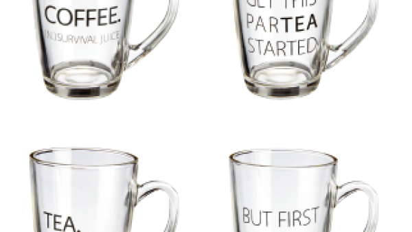 Veiligheidswaarschuwing drinkglazen Kwantum