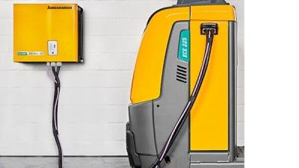 Nagenoeg hele Jungheinrich gamma met lithium-ion accu