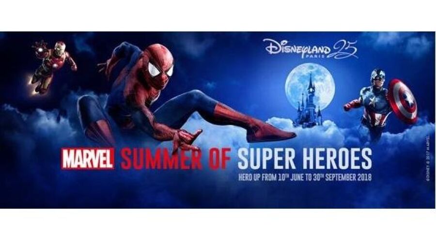 Marvel Superhelden Zomer komt naar Disneyland Paris in de zomer van 2018