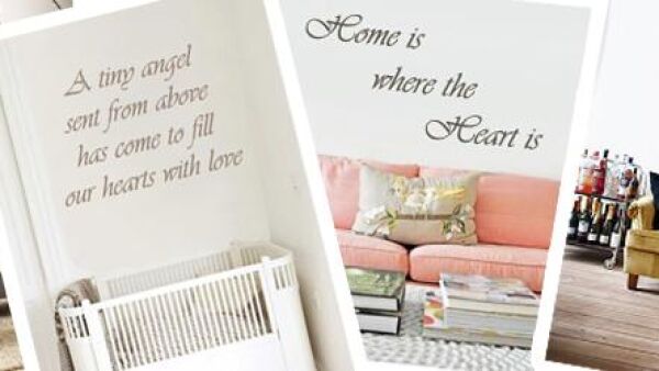 Decoratieve muurstickers