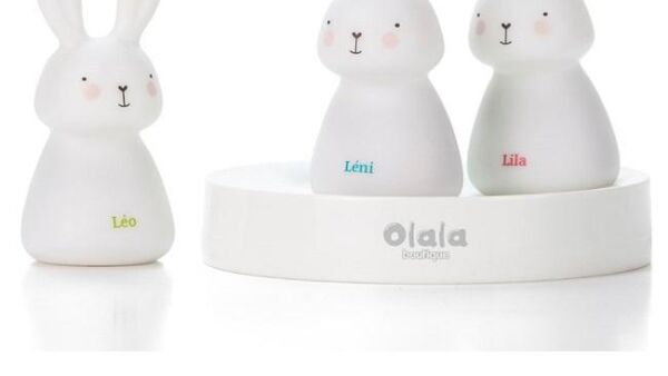 Een veilig lichtpad van konijntjes