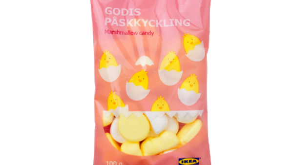 Belangrijke veiligheidswaarschuwing GODIS PASKKYCKLING paasschuim IKEA