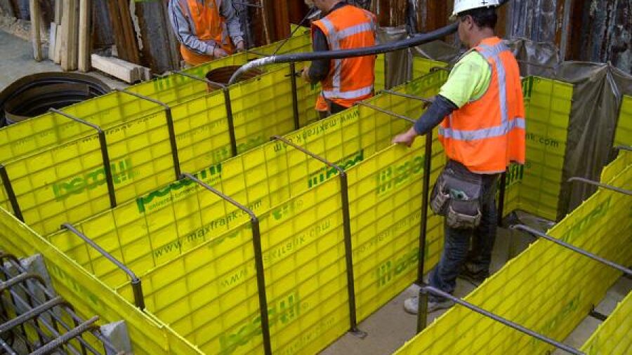 Unieke bekisting voor funderingen en poeren bespaart  aanzienlijk in kosten en mankracht