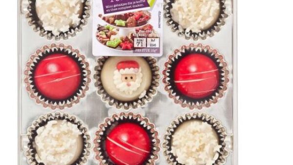 Veiligheidswaarschuwing PLUS Moment Kerst petit fours