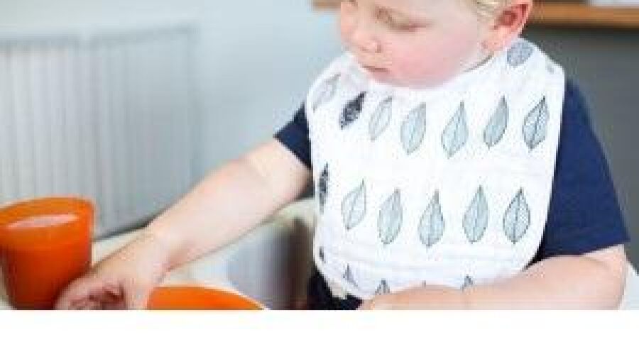 Nieuwe collectie babytextiel met hippe monochrome prints