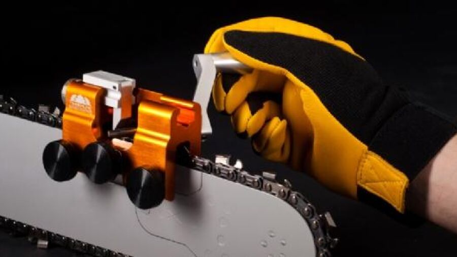 Nieuwe manier om een kettingzaag te slijpen