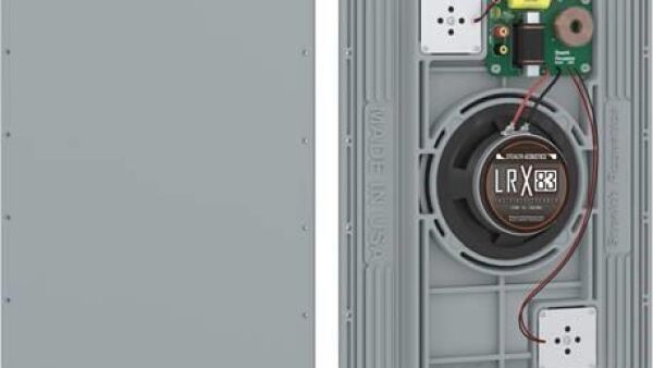 3 weg breedbandluidspreker die na installatie volledig onzichtbaar is