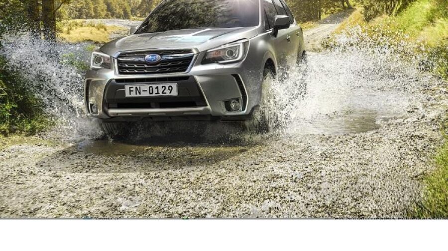 Nieuwe Subaru Forester onderweg