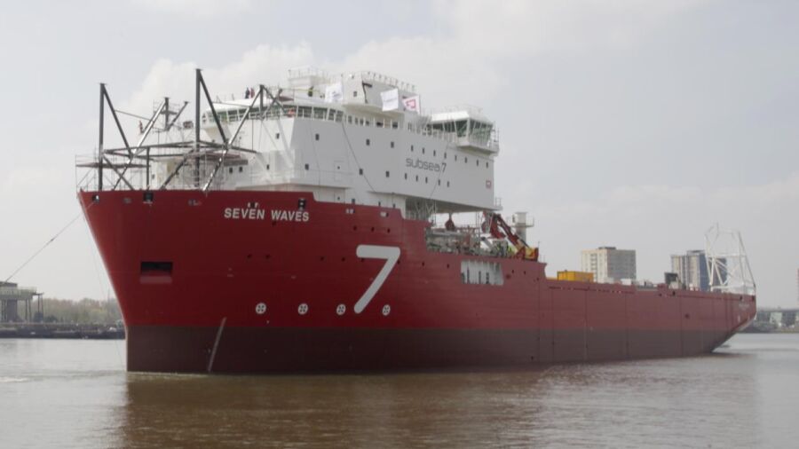 Succesvolle tewaterlating SEVEN WAVES bij IHC Merwede