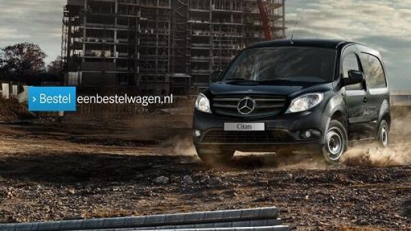 Mercedes-Benz lanceert webshop: online bestellen van nieuwe bestelwagens