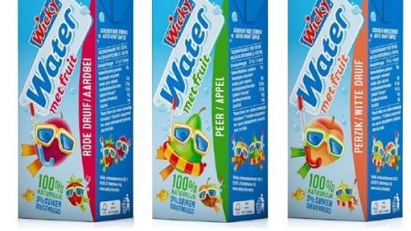 Wicky Water met Fruit nu in de supermarkt