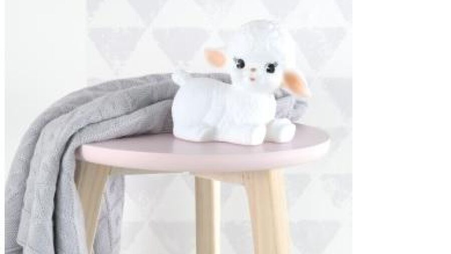 Nachtlamp Wooly Lamb steelt vele harten