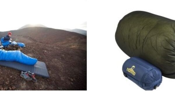 Vederlichte slaapzak van diervriendelijk superdons