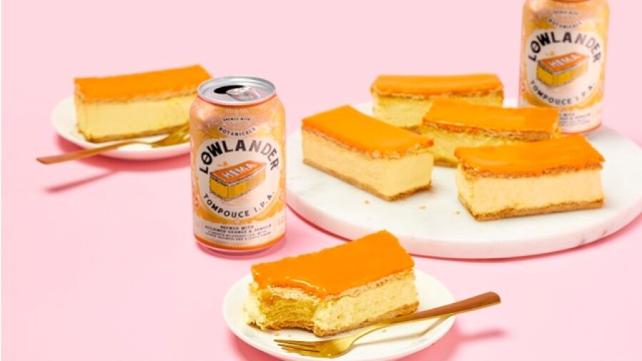 Oranje boven met de limited edition oranje Tompouce I.P.A.