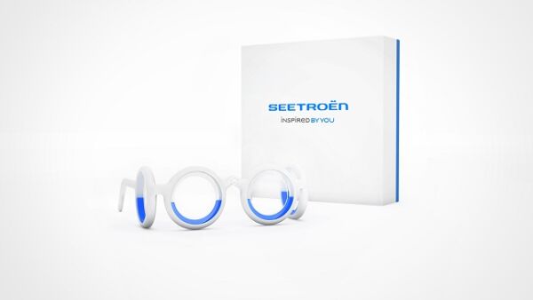 Citroën introduceert een bril tegen wagenziekte