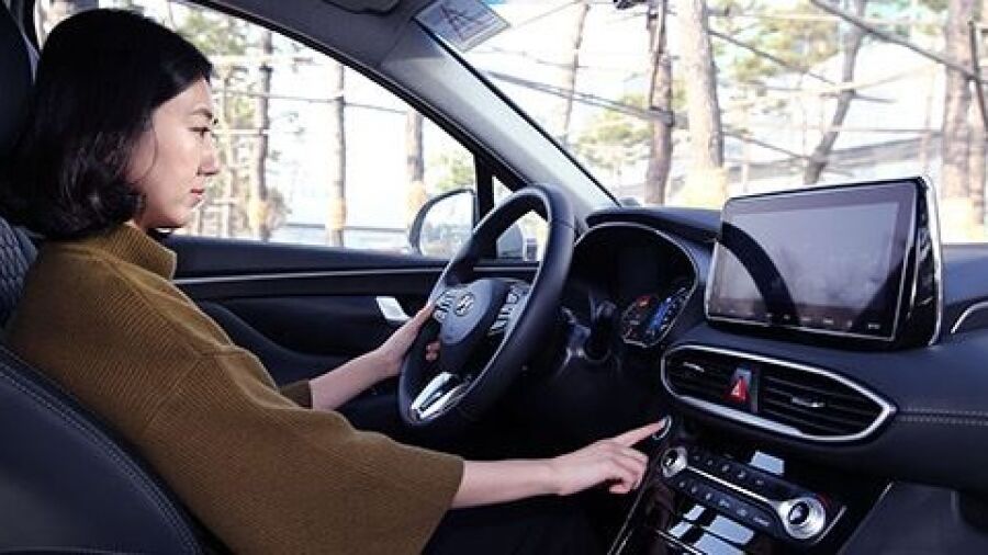 Hyundai introduceert vingerafdrukscanner in Santa Fe