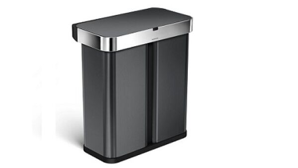 Afvalemmer die reageert op spraak en beweging