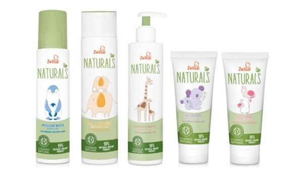 Natuurlijke babyverzorgingslijn voor het gevoelige babyhuidje