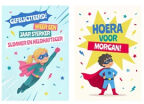 Greetz lanceert Superhelden-kaartencollectie voor Stichting Jarige Job