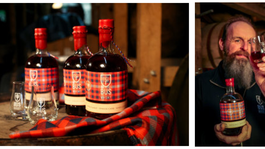 Bus Whisky lanceert nieuwe whisky met eigen ruit