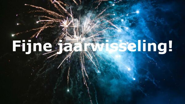 Fijne jaarwisseling