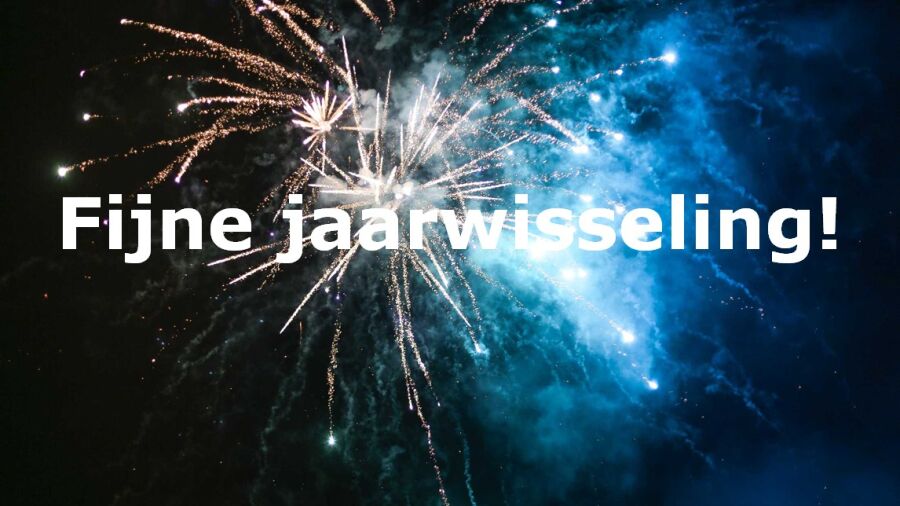 Fijne jaarwisseling