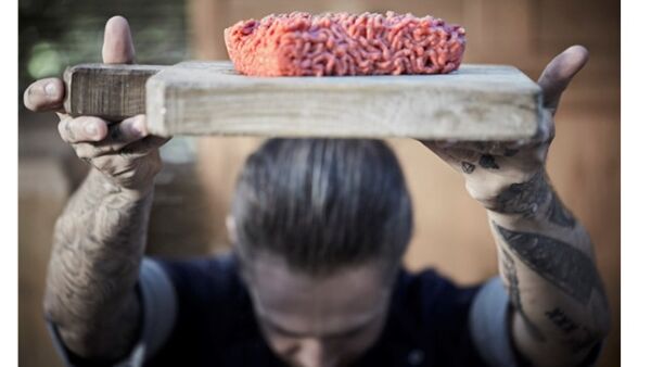 Veganistisch rauw gehakt