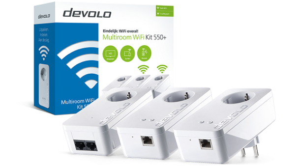WiFi Kit 550+: snel internet van kelder tot zolder