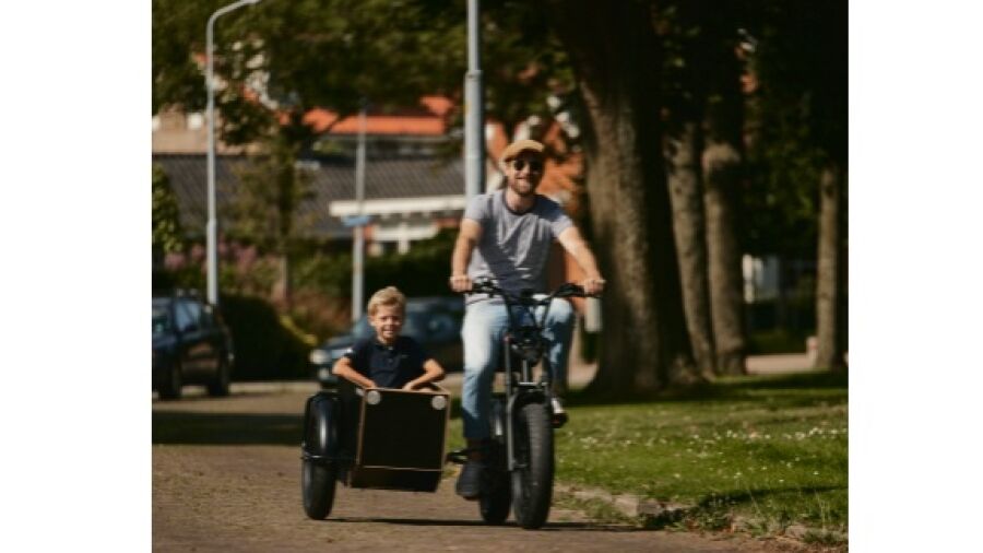 E-bike merk Phatfour brengt zijspan op de markt