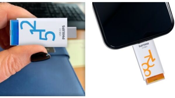 Het klikt altijd met deze USB-stick