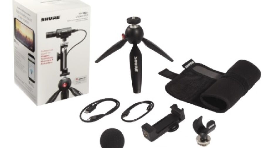 Shure breidt bekroonde MOTIV Lijn uit met de MV88+ Video Kit