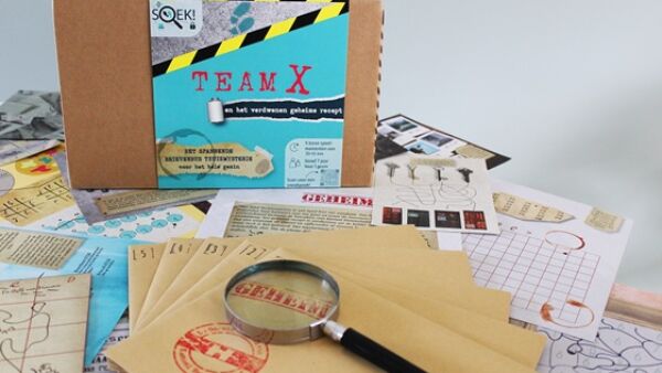 SOEK! Familiespel – een coöperatief brieven mysterie voor het hele gezin
