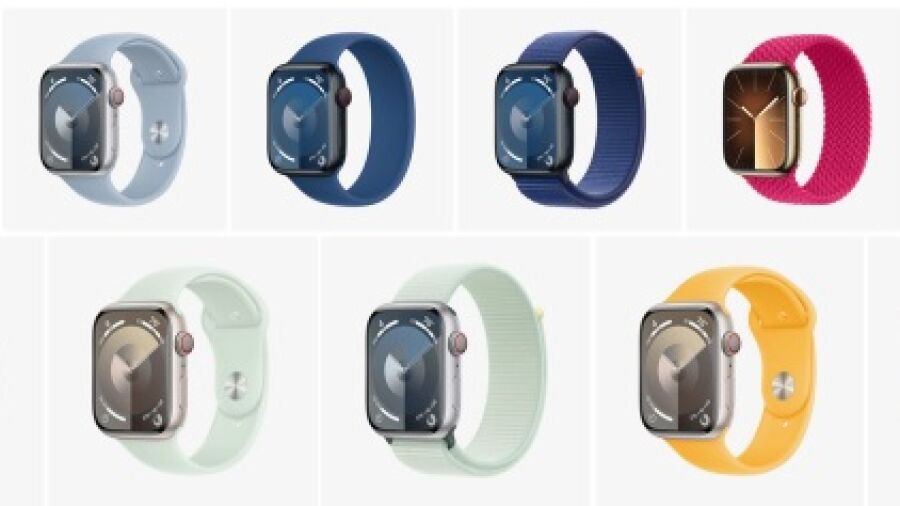 Nieuwe collectie kleurrijke Apple Watch-bandjes