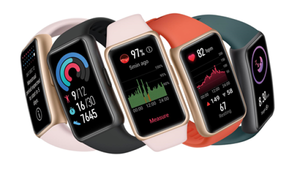 De nieuwe HUAWEI Band 6 met 1,47-inch AMOLED-display en batterijduur van twee weken