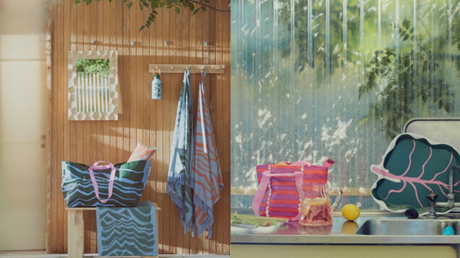 IKEA en Marimekko brengen ode aan Finse saunacultuur met limited collectie BASTUA