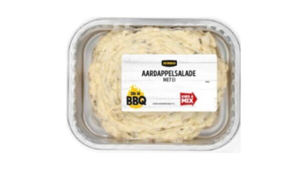 Veiligheidswaarschuwing Jumbo aardappelsalade met ei – mosterdallergie