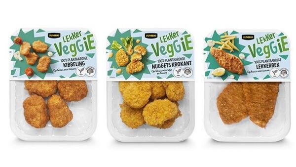 Jumbo introduceert vega lekkerbek, kibbeling en krokante nuggets