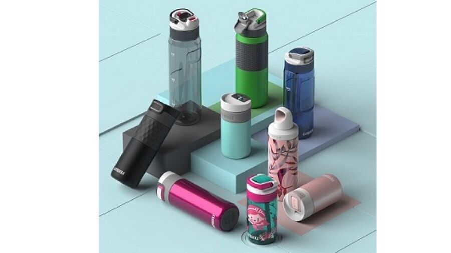 Nieuw merk on-the-go drinkflessen