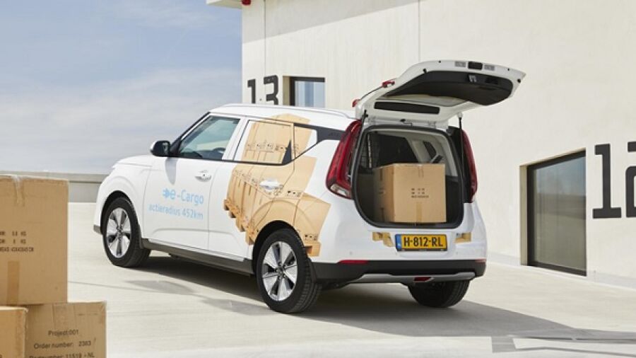 e-Soul Cargo: eerste elektrische besteller van Kia