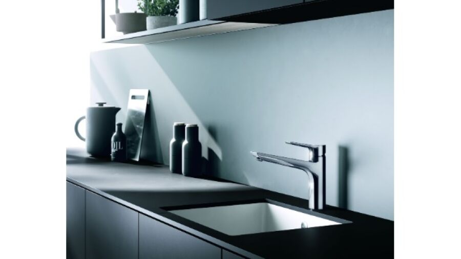 Kludi M2 geeft glans aan de moderne keuken